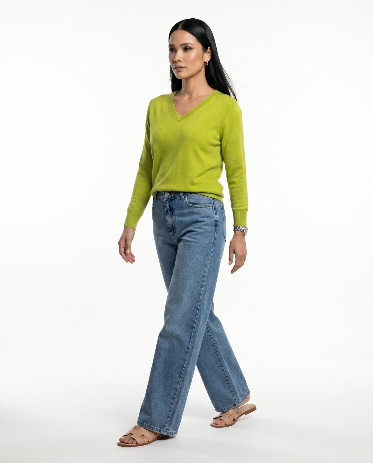 Tricot Laeny - Verde Lima